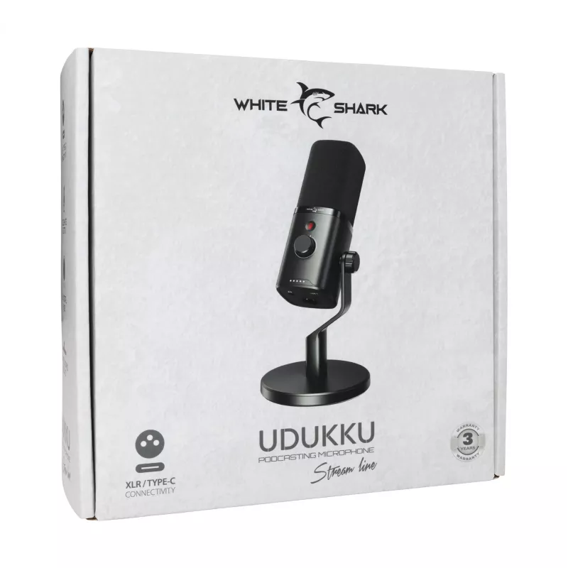 Udukku portátil White Shark DSM-04 diseño ligero