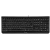 CHERRY KC 1000 teclado Home USB distribución suiza negro