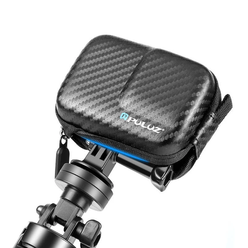 Mini bolsa de cámara para DJI Osmo Action 4/3 PU946B, funda protectora compacta, negra