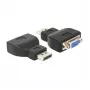 DeLOCK 65567 Cable, DisplayPort a VGA, negro
