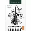 Rotulador Faber-Castell 267102 Multi negro 8 uds. punta redonda