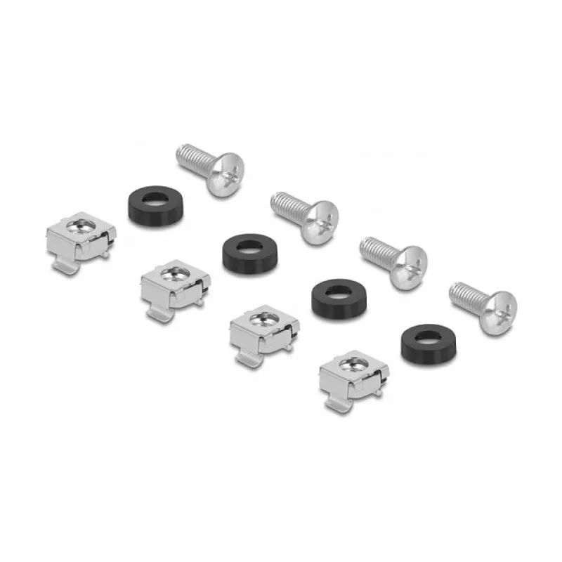 Caja de empalme de fibra óptica DeLOCK 67004 negra metal 482x220x44mm
