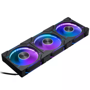 Ventilador de caja PHANTEKS D30-120 120 mm ARGB, negro, pack de 3