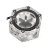 Indicador de caudal BitsPower Hexagon Flow Indicator-RGB BP-HFI-RGB — Iluminación RGB, diseño hexagonal