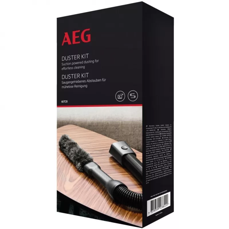 Set de accesorios AEG AKIT21 set de plumero Well!6/7/8/9 aspirador de escoba Negro