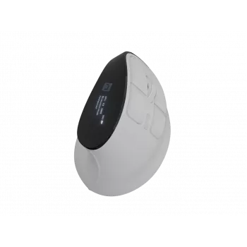 Ratón vertical inalámbrico NATEC Euphoniе Pro Bluetooth 5.0, 4000 DPI, programable, silencioso, blanco