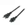 EFB-Elektronik Cable de alimentación tipo suizo 12 - C5 180°, negro, 1,8 m, 3 x 0,75 mm² Fabricante: EFB Elektronik (EK495.1,8V2)