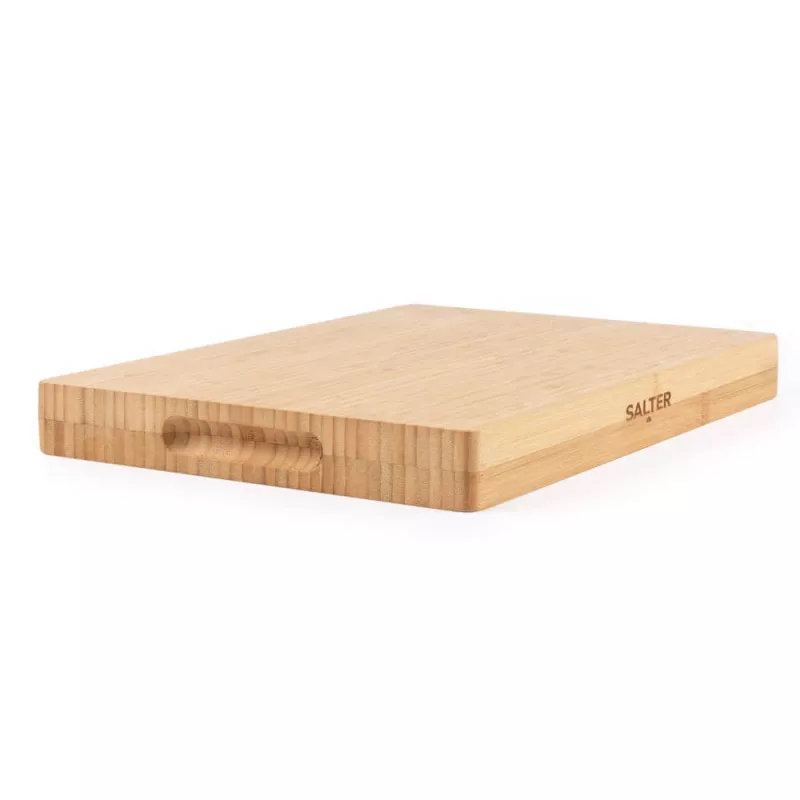 Tabla de cortar Salter BW13307RD bambú diseño ecológico, tabla de cortar rectangular