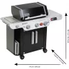 Barbacoa Weber Genesis de madera (MDF), cocina de juguete negra/gris