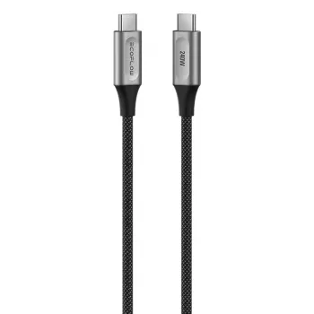 Cable USB-C a USB-C EcoFlow RAPID Pro 1,8 m 240 W para carga rápida y alimentación
