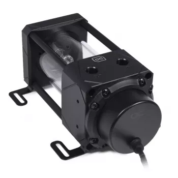 Alphacool Eisbecher Aurora D5 150 mm depósito con bomba VPP Apex D5, acetal/vidrio (13327)