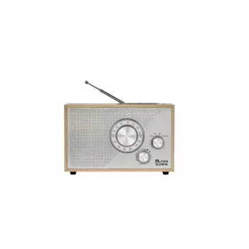 Radio OR Nightingale USB/BT marrón claro