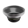 Objetivo fotográfico ShiftCam LU-MC-025-23-EF — objetivo macro 25x, conexión M12, aluminio/vidrio, 34,8 mm, 36,6 g, negro/dorado
