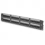 DIGITUS - Patch Panel - RJ-45 X 48 - gris, RAL 7035 - 2U - 48 puertos (DN-91648U)
