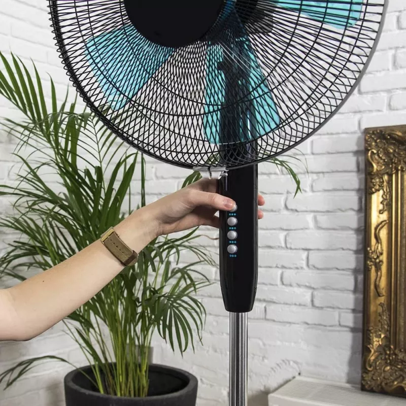 Cecotec EnergySilence 510 | Ventilador de pie | Diámetro 40 cm | Niveles de velocidad 3 | Oscilación | 40 W