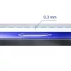 Protector de pantalla flexible templado 3MK FlexibleGlass Pro para Apple iPhone 15 – transparente, resistente a arañazos