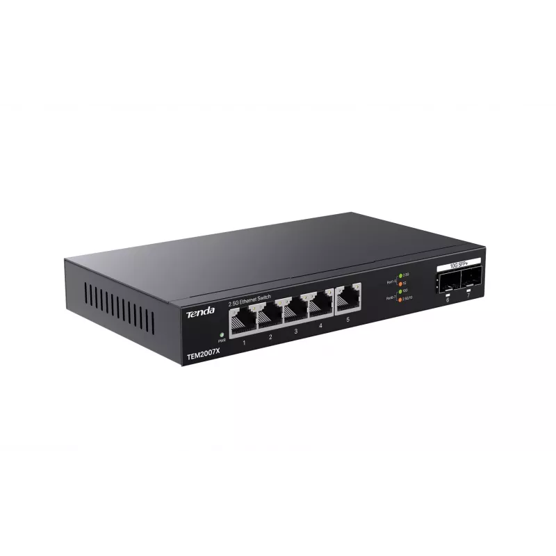 Tenda TEM2007X Switch de red 2.5G Ethernet 5 puertos