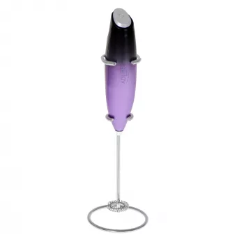 Adler | Espumador de leche con soporte | AD 4499 | Espumador de leche | Negro/Morado