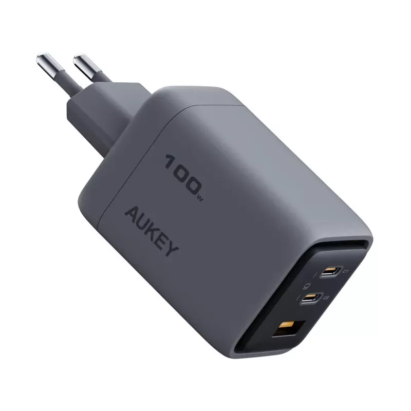 Cargador de pared Comet Mix 3 PA-C5 3xUSB (2xUSB-C y 1xUSB-A) 100W 5A QC5.0 PD3.0 AFC PPS FCP SCP