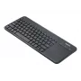 Logitech Wireless Touch Keyboard K400 Plus - teclado - inalámbrico - 2,4 GHz - Checo - negro