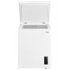 Arcón congelador Midea MDRC152FEE01, 99 L, clase energética E, 85 cm de altura, independiente, blanco