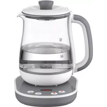 Hervidor de té Tefal BJ551B10 1,5 L 1430 W gris, blanco