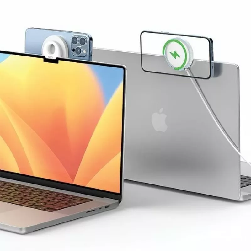 Soporte inductivo para MacBook MagSafe negro