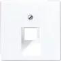 Placa de accionamiento para WC JUNG A 569-1 PLUA WW — duroplast blanco, compatibilidad con marco individual