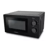 Esperanza ESTOFADO EKO011K microondas solo, de sobremesa, 20 l, 700 W, 5 niveles de potencia, plato giratorio de 24,5 cm, negro