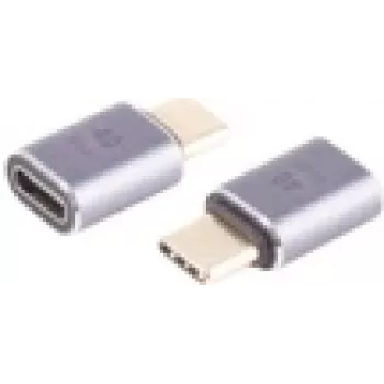 Adaptador USB-C ShiverPeaks BS14-05039 USB-C a USB-C gris