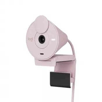 Webcam Logitech Brio 300 2MP Full HD USB-C rosa