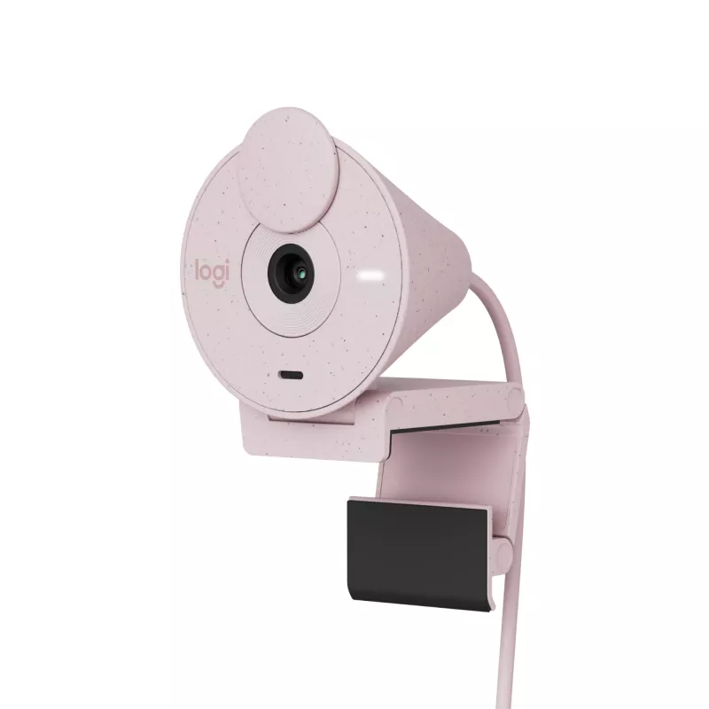 Webcam Logitech Brio 300 2MP Full HD USB-C rosa