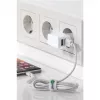 Goobay 44985 cable para móvil blanco