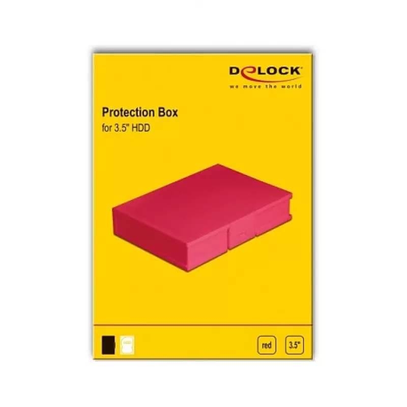 Caja de protección DeLOCK 18374 para HDD de 3,5