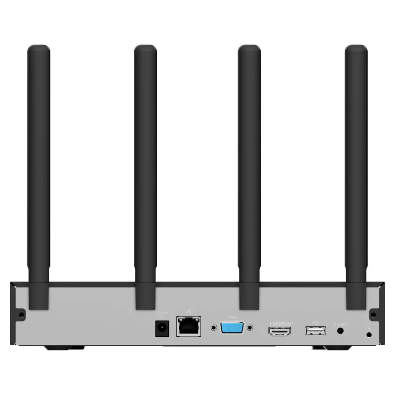 Grabador de vídeo en red IMOU N118W negro — 18 canales, reproducción de 4 canales, máx. 3840×2160, WLAN de doble banda, SATA hasta 16 TB