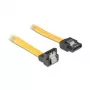 Cable SATA DeLOCK 82469 0,1 m amarillo