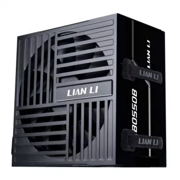 Fuente de alimentación Lian Li RB0550B.B 550 W, ATX 24 pines, 80 PLUS Bronze, ventilador de 135 mm, negro