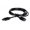 Cable DisplayPort SAVIO CL-136, conector macho-macho DisplayPort, 2 m, DP 1.2, contactos dorados, negro