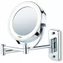 Espejo de maquillaje con luz Beurer BS59 diámetro 11 cm plateado