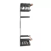 Maclean MC-910 estante magnético para frigorífico/lavadora, negro