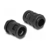 Funda para cables DeLOCK 60465 negra plástico 21,2 mm 2 m