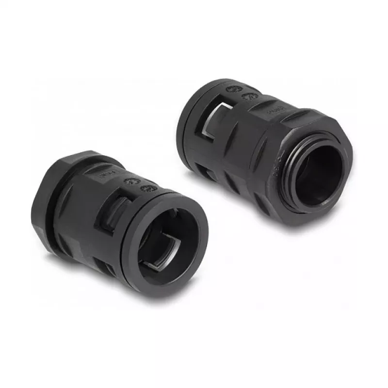 Funda para cables DeLOCK 60465 negra plástico 21,2 mm 2 m