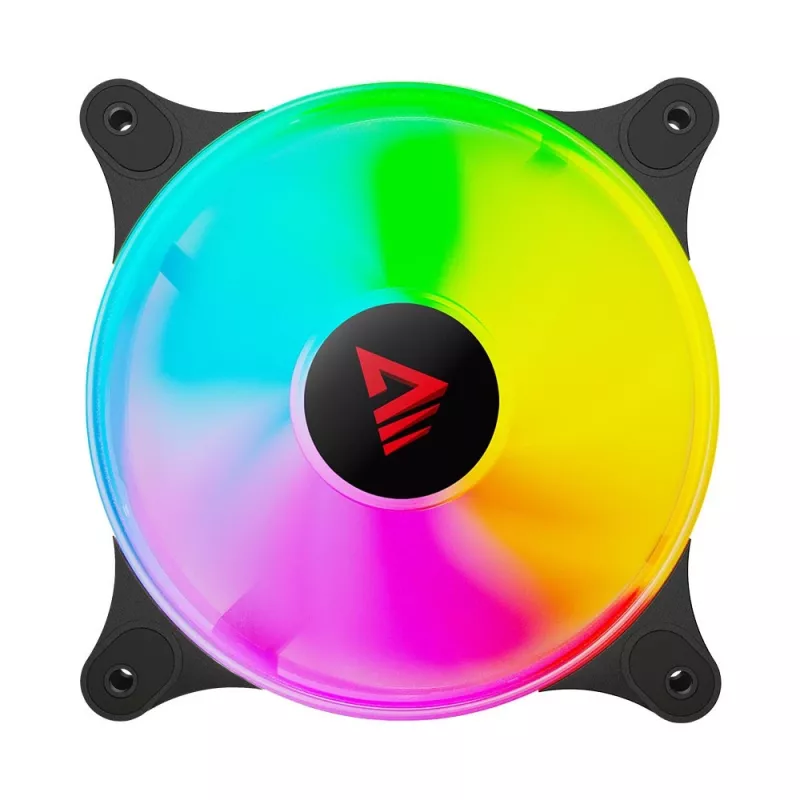 Ventilador de carcasa SAVIO Blast 120mm ARGB PWM - Negro