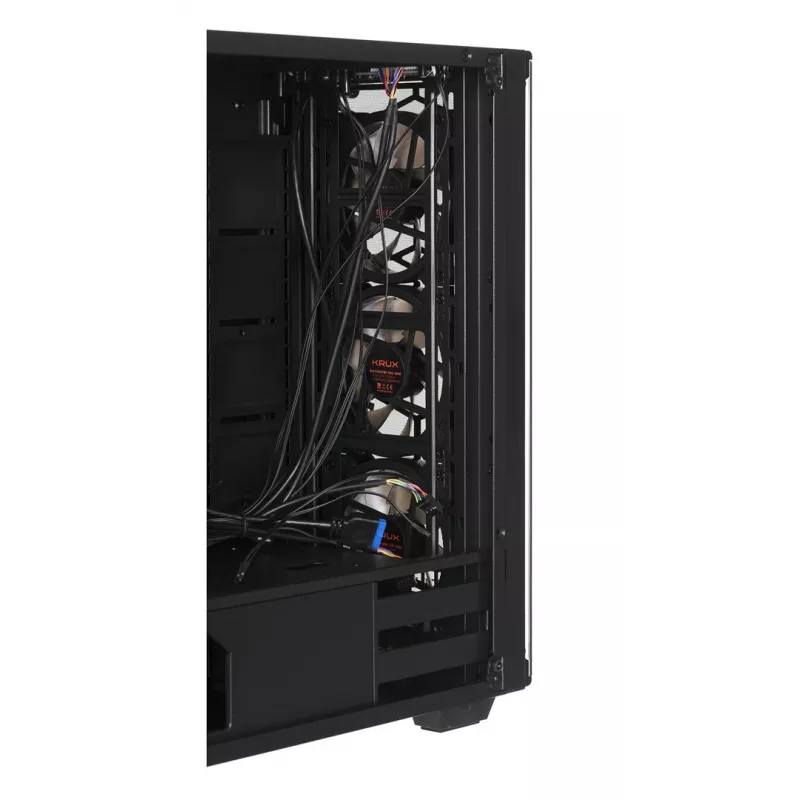 Krux LEDA torre ATX negra