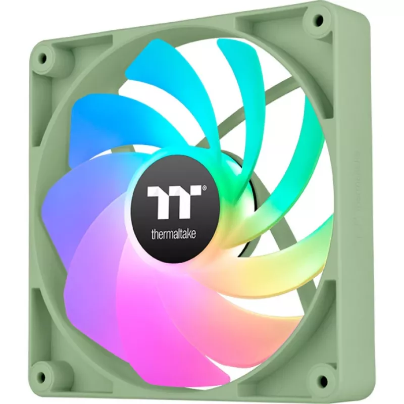 Ventilador THERMALTAKE CT120 120 mm ARGB Sync verde claro, pack de 2