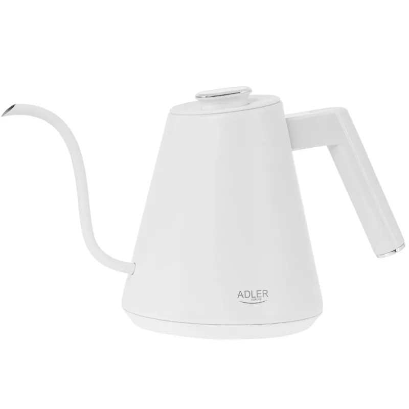 Hervidor metálico Adler AD 1349w 1,0 L pico largo, hervidor de cocina
