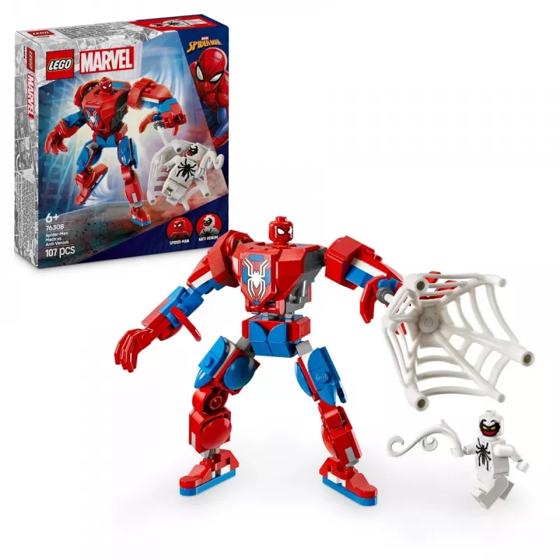 LEGO MARVEL 76308 Mech de Spider-Man vs. Anti-Venom