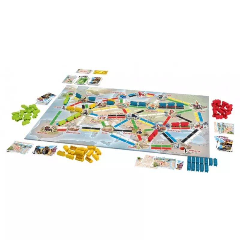 Aventureros al tren - Mi primer viaje, juego de mesa