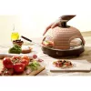 Pizzera Emerio PO-115985 4 pizzas 900 W Negro Naranja