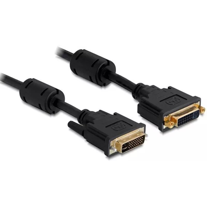 Cable DVI-I DeLOCK 83106 1 m negro
